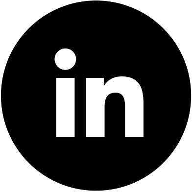 A rounded icon of the Linked In logo mark.